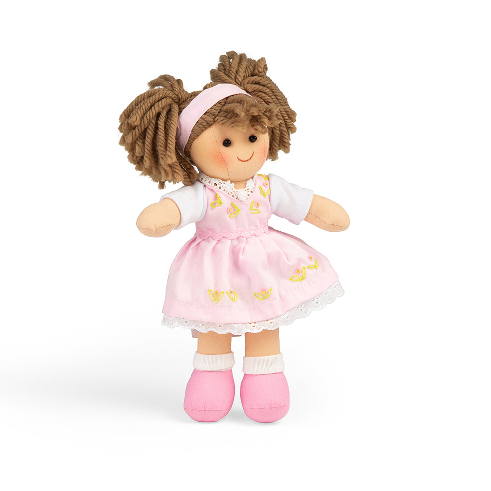 Rose - Small Soft Plush Ragdoll, 28cm Tall