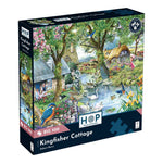 The House of Puzzles Kingfisher Cottage Big 500 Piece Jigsaw Puzzle