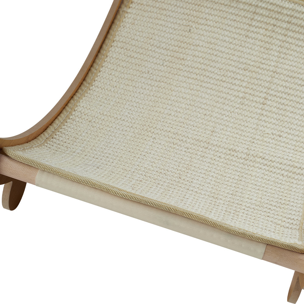 Sisal Cat Scratcher Bed | Large | Natural