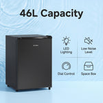 46l Chest Freezer With Drawer | Black