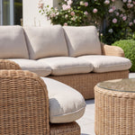 Bellora Outdoor or Conservatory Lounge Conversation Set | Cream