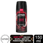 Men Deodorant Body Spray Cherry Spritz With 72h Freshness, 150ml | Set of 3