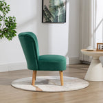 Arezza Velvet Accent Chair | Green