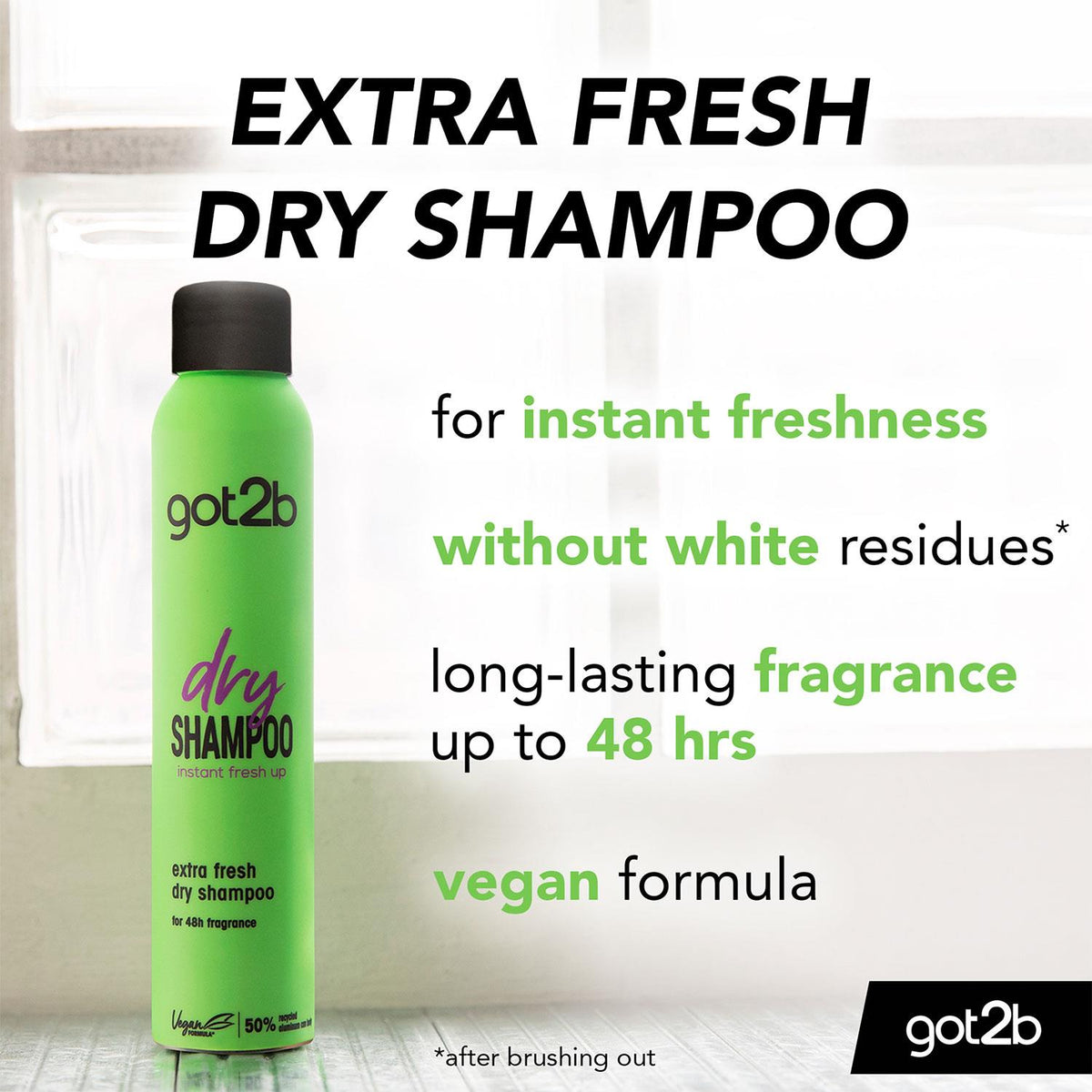 Fresh It Up Extra Fresh Dry Shampoo 200ml, 6 Pack