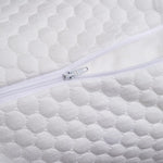 Bamboo Fiber Fabric Shredded Memory Foam Adjustable Medium Bed Pillows | Standard