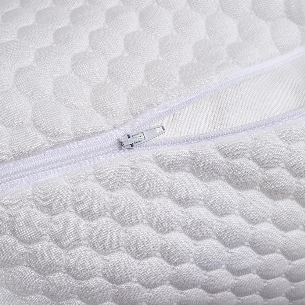 Bamboo Fiber Fabric Shredded Memory Foam Adjustable Medium Bed Pillows | Standard