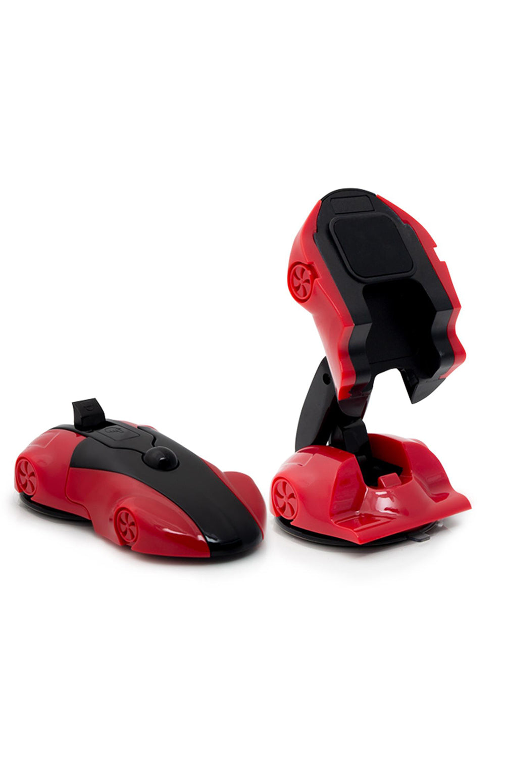 Sports Car Shaped Dashboard Mobile Phone Bracket | Red