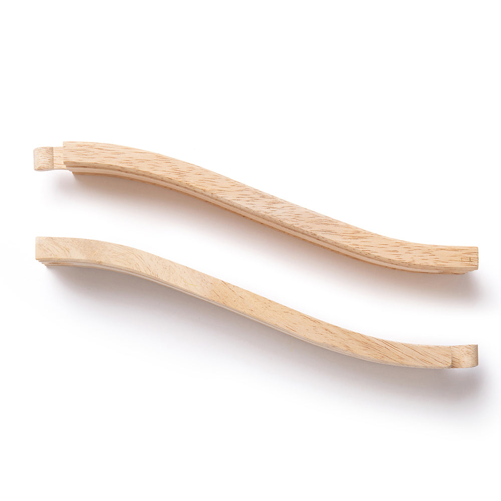 2 Ascender/Descender Track Pieces for Wooden Train Sets