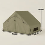 Inflatable Tent Waterproof For 2-4 Person | Green