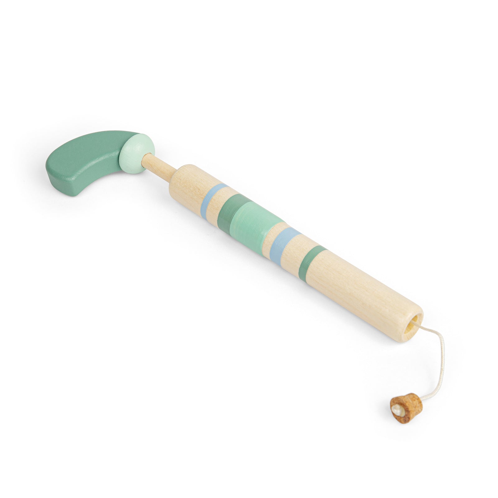 Classic Wooden Pop Gun Toy | Green