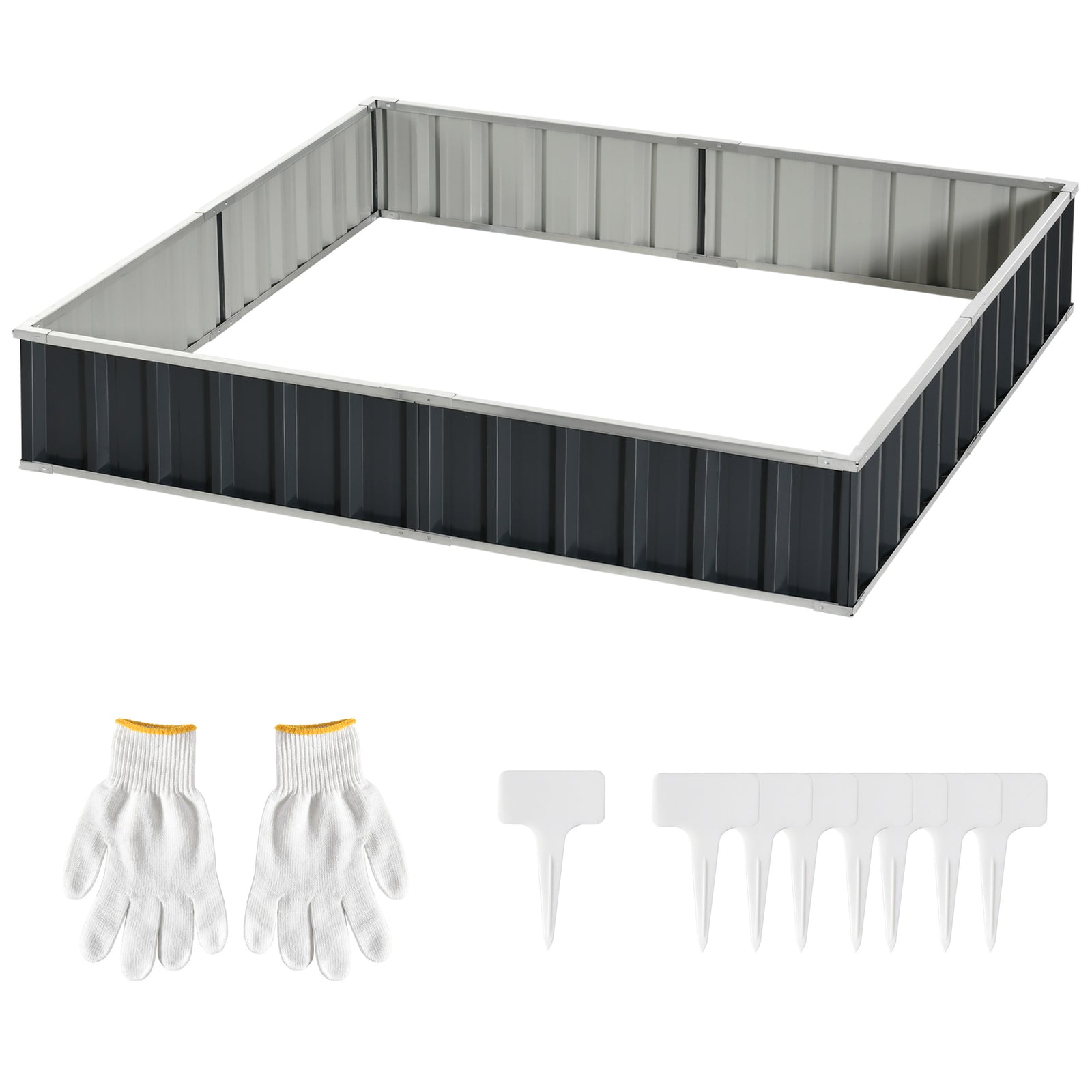 Metal Raised Garden Bed No Bottom Diy Planter