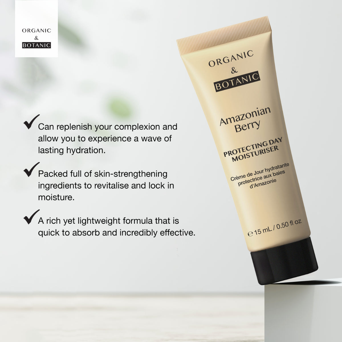 Amazonian Berry Anti-ageing Day Moisturiser 15ml Duo Kit