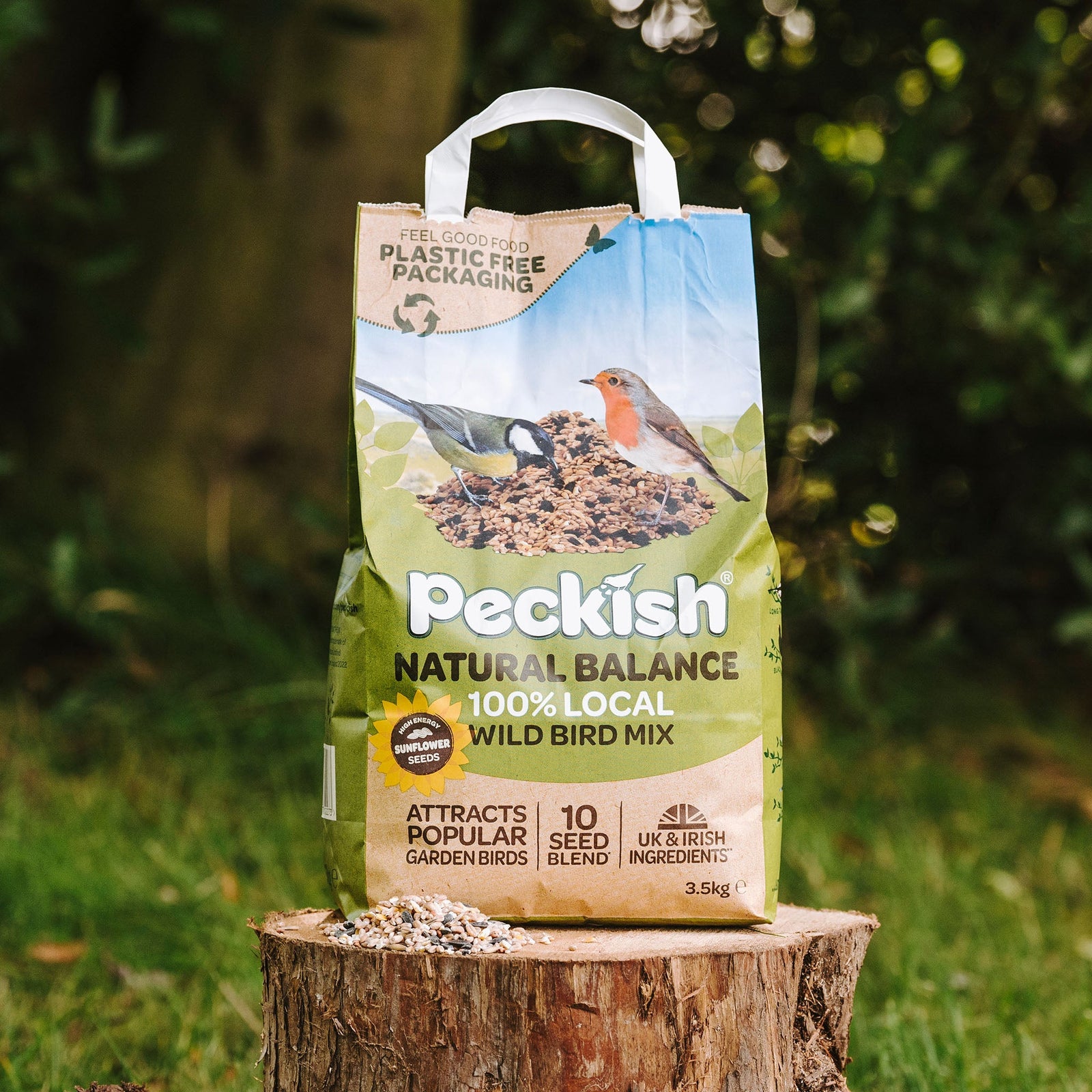 Natural Balance Wild Bird Seed Mix, 10-seed, Plastic-free | 1.7kg