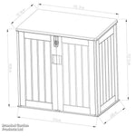 Garden_Gear Storage Shed 775 Litre Shed