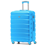 25" Medium Suitcase Check-in Hold Luggage Hard Shell 4 Wheels Tsa Lock | Medium | Turquoise