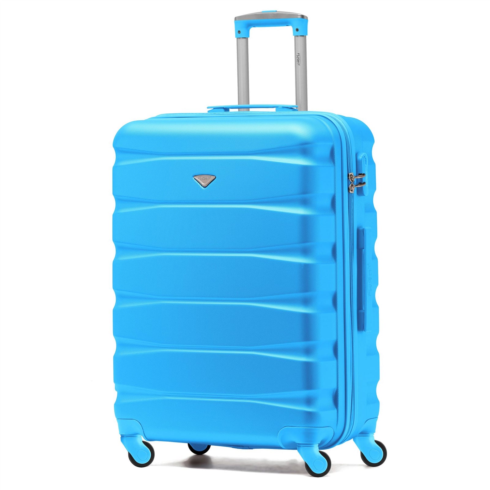 25" Medium Suitcase Check-in Hold Luggage Hard Shell 4 Wheels Tsa Lock | Medium | Turquoise