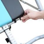 Gravity Inversion Table - Foldable Fitness Bench | Silver