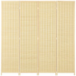 4 Panel Folding Room Divider Wall Privacy Screen Protector
