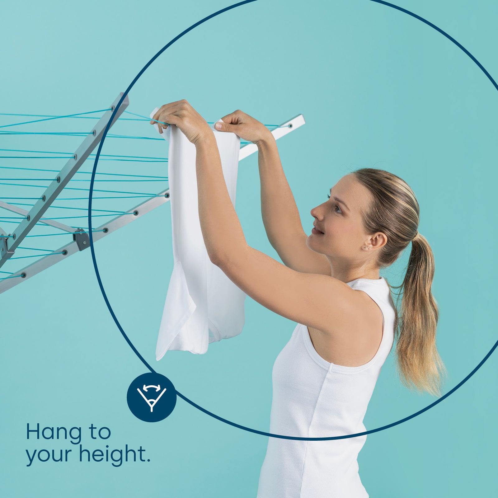 5-arm Wall Mounted Airer