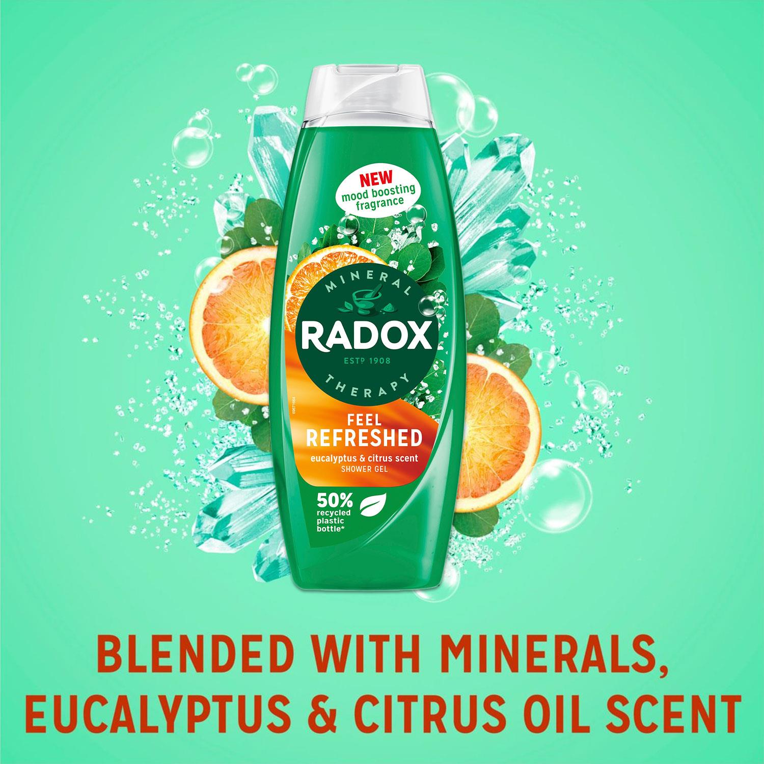 Shower Gel Feel Refreshed With Eucalyptus & Citrus Scent - 675 Ml, 3pk | 3 | Green