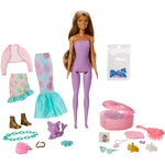 Colour Reveal Mermaid Doll Toy, Surprise 25 Accessories Gift For Kids