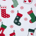 Stockings Christmas Tea Towel