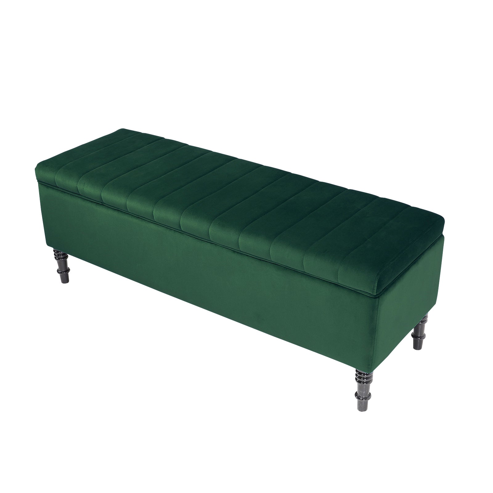 Breeins Fleece Upholstered Storage Bench
