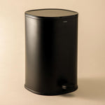 Bathroom Bin 5l, Pedal, Soft-close, Bucket, Essentials Collection | Black