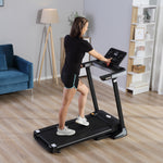 500w Motorised Treadmill 1-12km Running Machine Fitness
