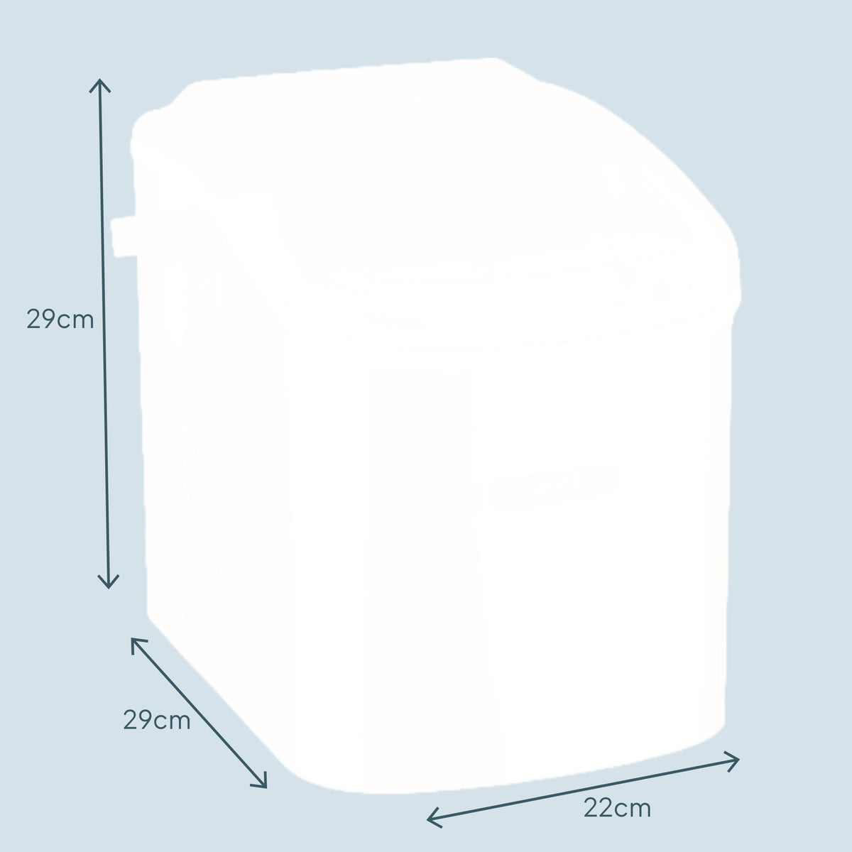 Cooks Professional 1.3l Ice Maker Machine - 12kg / 24h