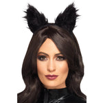 Long Pile Fur Cat Ears