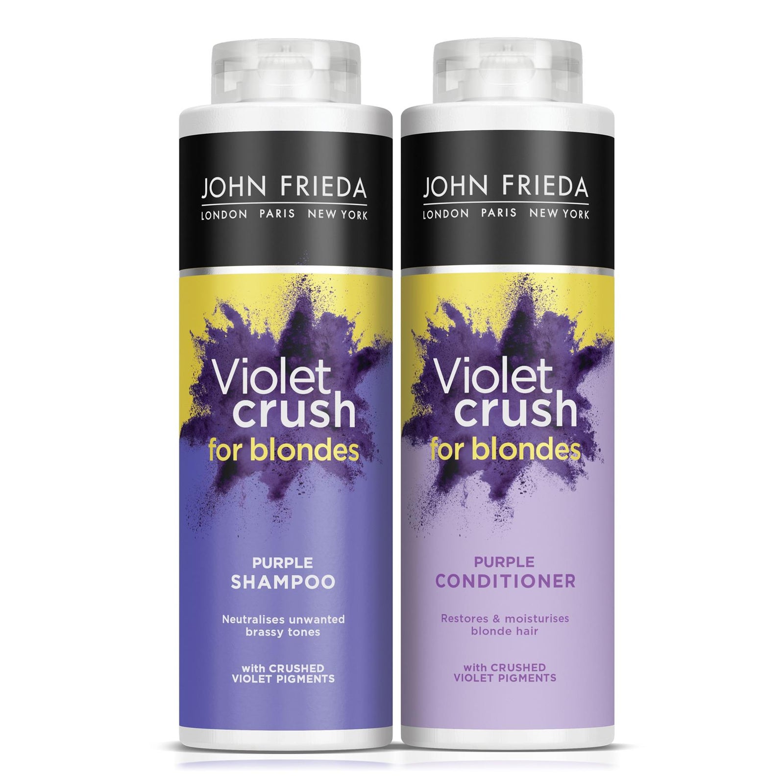 Shampoo & Conditioner Duo Pack Voilet Crush For Blondes, 500ml