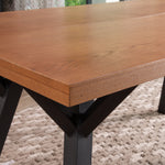 Molveno 160cm Wooden Veneer Dining Table