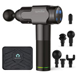 Massage Gun W/ 2500mah Battery, 20 Speed Modes & Lcd Touch Screen, Grey