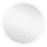 60x60/70x70cm Illuminated Bathroom Mirror Defogging Film | Medium | Silver