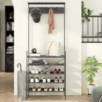 Kitchen Bakers Rack Microwave Stand Coffee Bar W/ 5 Shelves