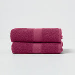 Turkish Cotton 500gsm Towel | Hand Towel | Burgundy