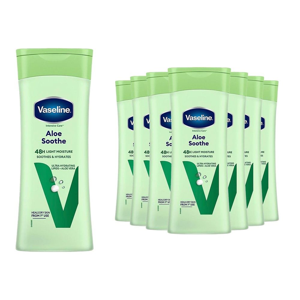 Intensive Care Body Lotion Aloe Soothe 48h Moisture 400ml | Set of 8