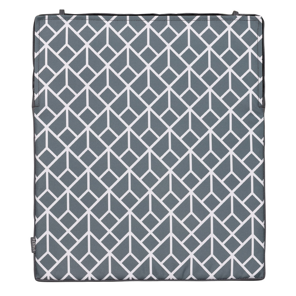 Garden Stripe Geometric Cushion Set Of 2