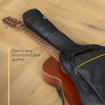 Acoustic Guitar Bag 42 Inch Padded Waterproof Case