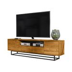 Rift Tv Unit 200cm - Oak / Rustic | Oak