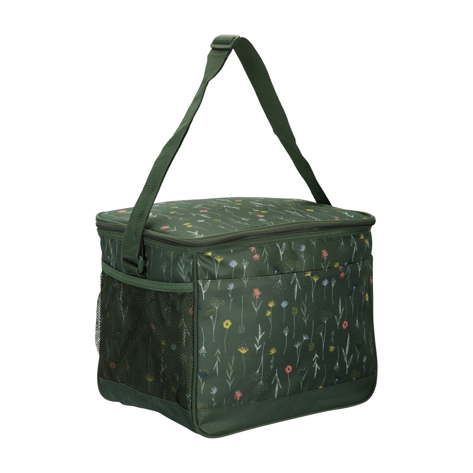 25l Floral Cooler Bag | One Size | Olive