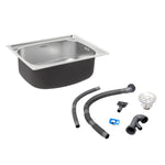 Single Bowl Kitchen Sink With Removable Drainer Set
