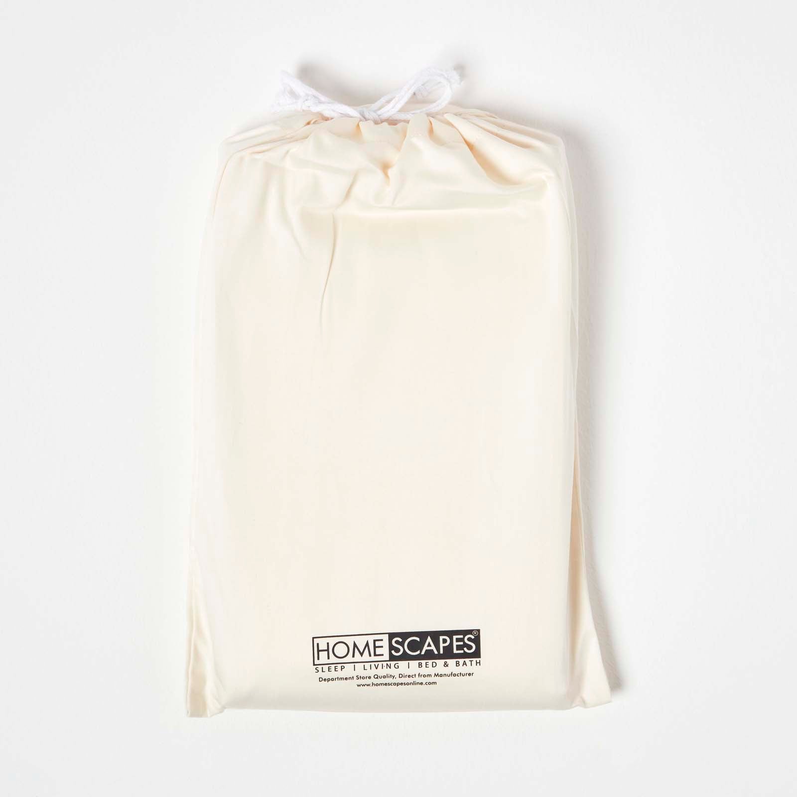 Organic Cotton Fitted Cot Sheets 400 Tc, 70 X 140 Cm | Cot Bed | Cream