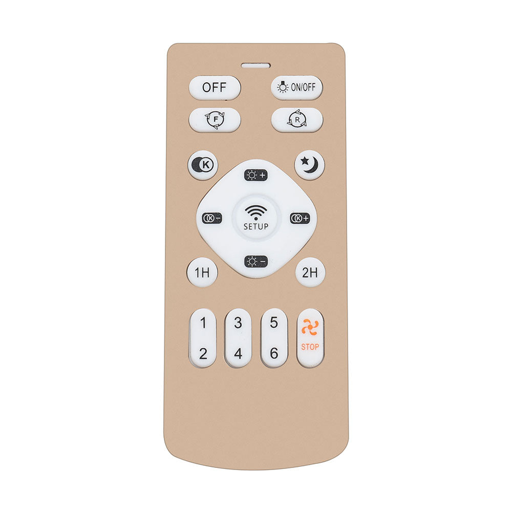 Modern Gold/black Crystal Ceiling Fan Light 48cm 30w Led With 3-color Dimming, 6-speed, 2.4g App Control, Reversible Rotation & Sleep Timer | Gold