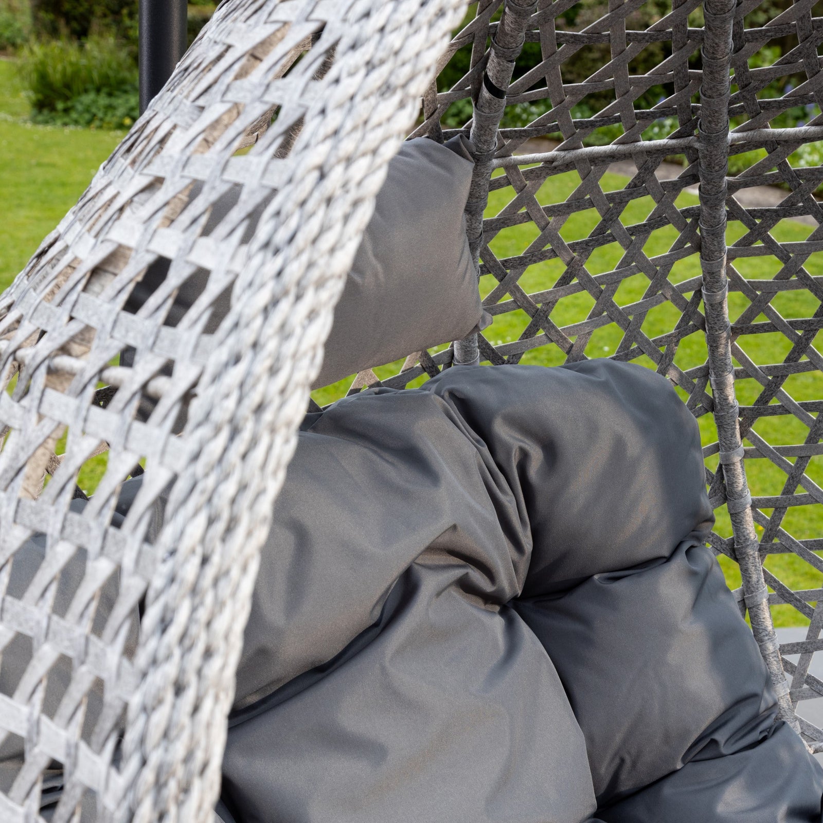 Oakley Swing Egg Pod Chair | One Size | Dark Grey