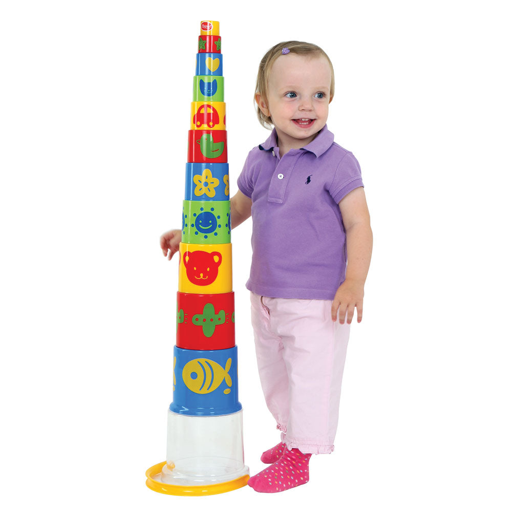 12 Piece Giant Pyramid Stacker