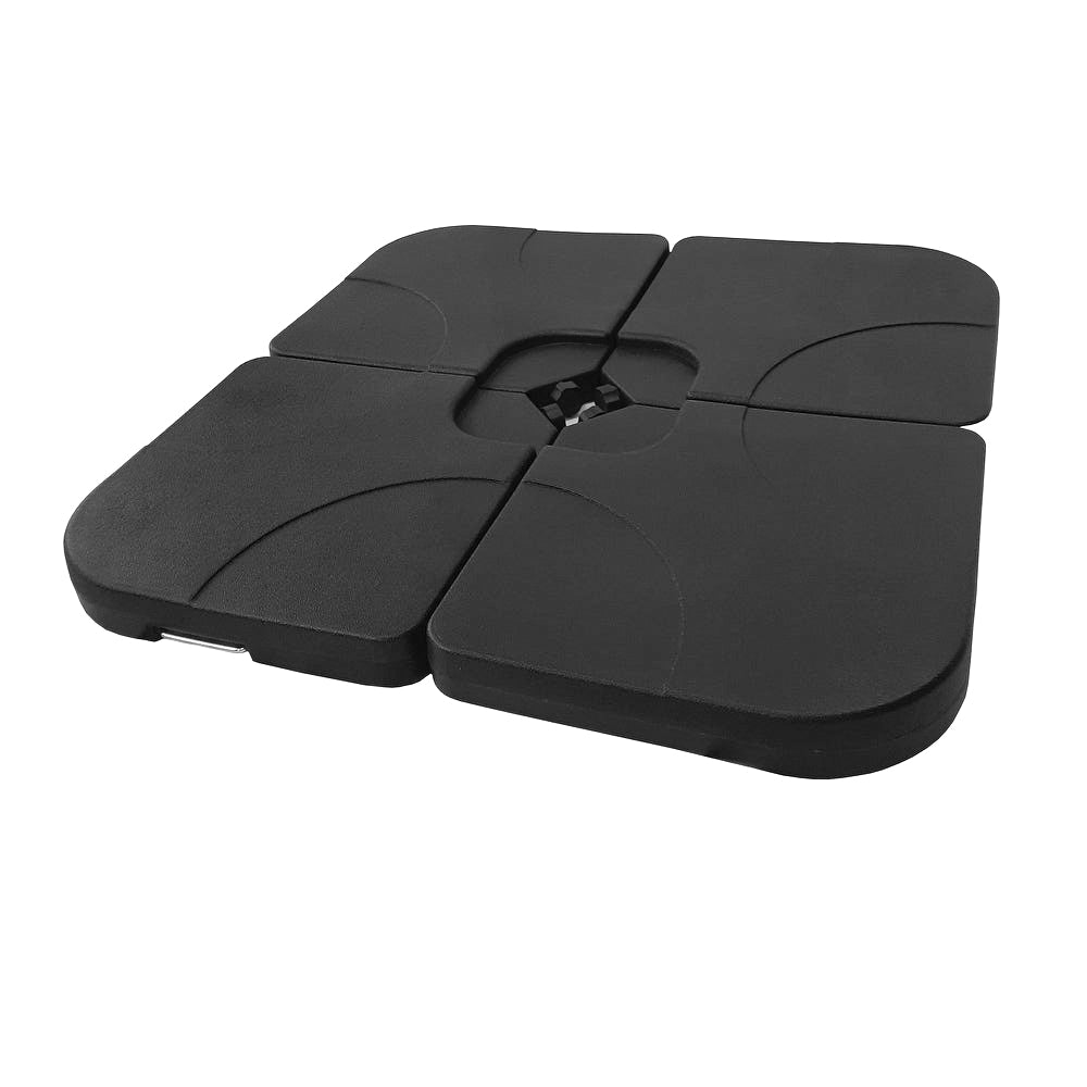 Hdpe Square Water And Sand Filled Freestanding Parasol Base