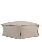 Dolce Indoor Outdoor Pouffe Footstool Bean Bags, Natural