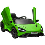 Mclaren 765lt Licensed 12v Kids Ride On Car W/ Mp3 Music | Green